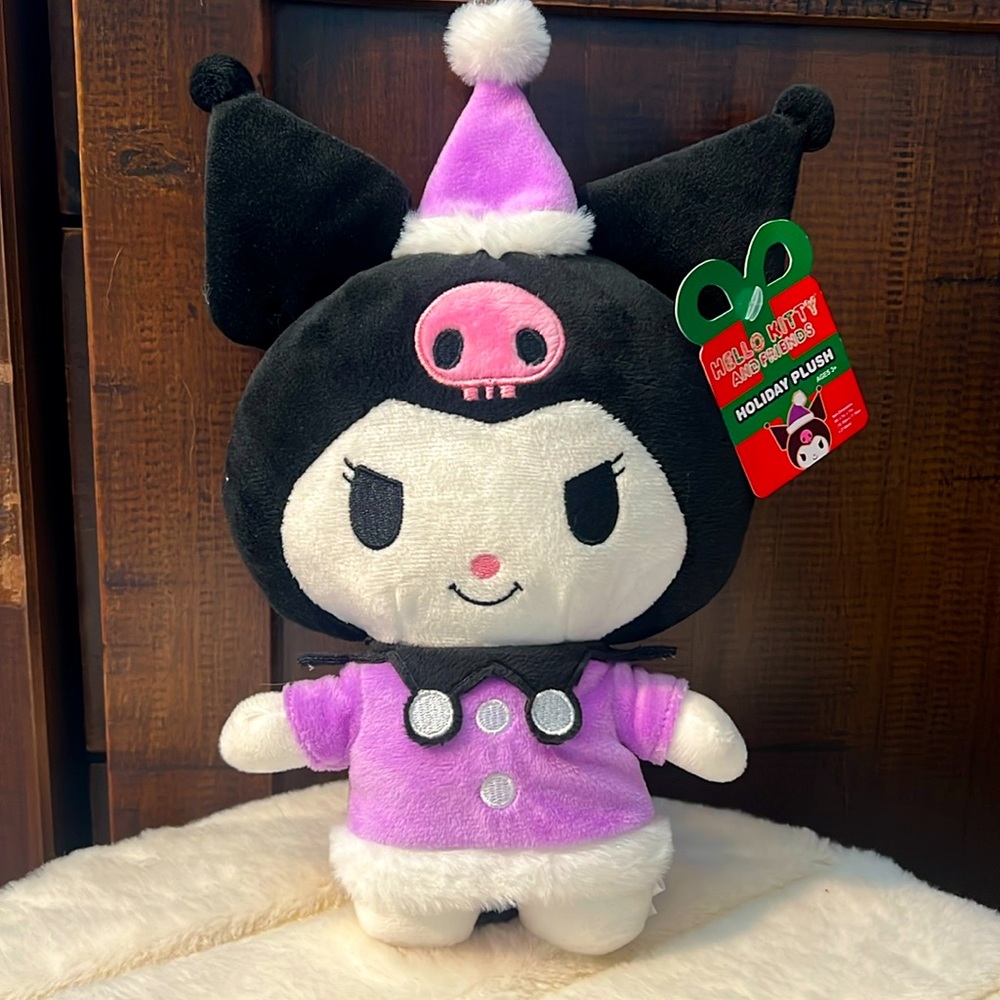 Hello Kitty and friends holiday plush kuromi new about 10”